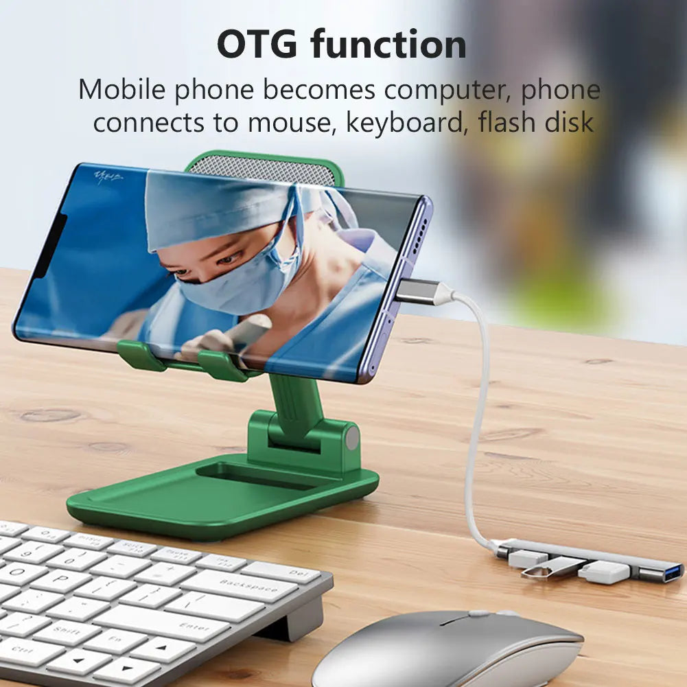 4 Port Multi Splitter Adapter OTG USB C HUB USB Type C 3.0 2.0