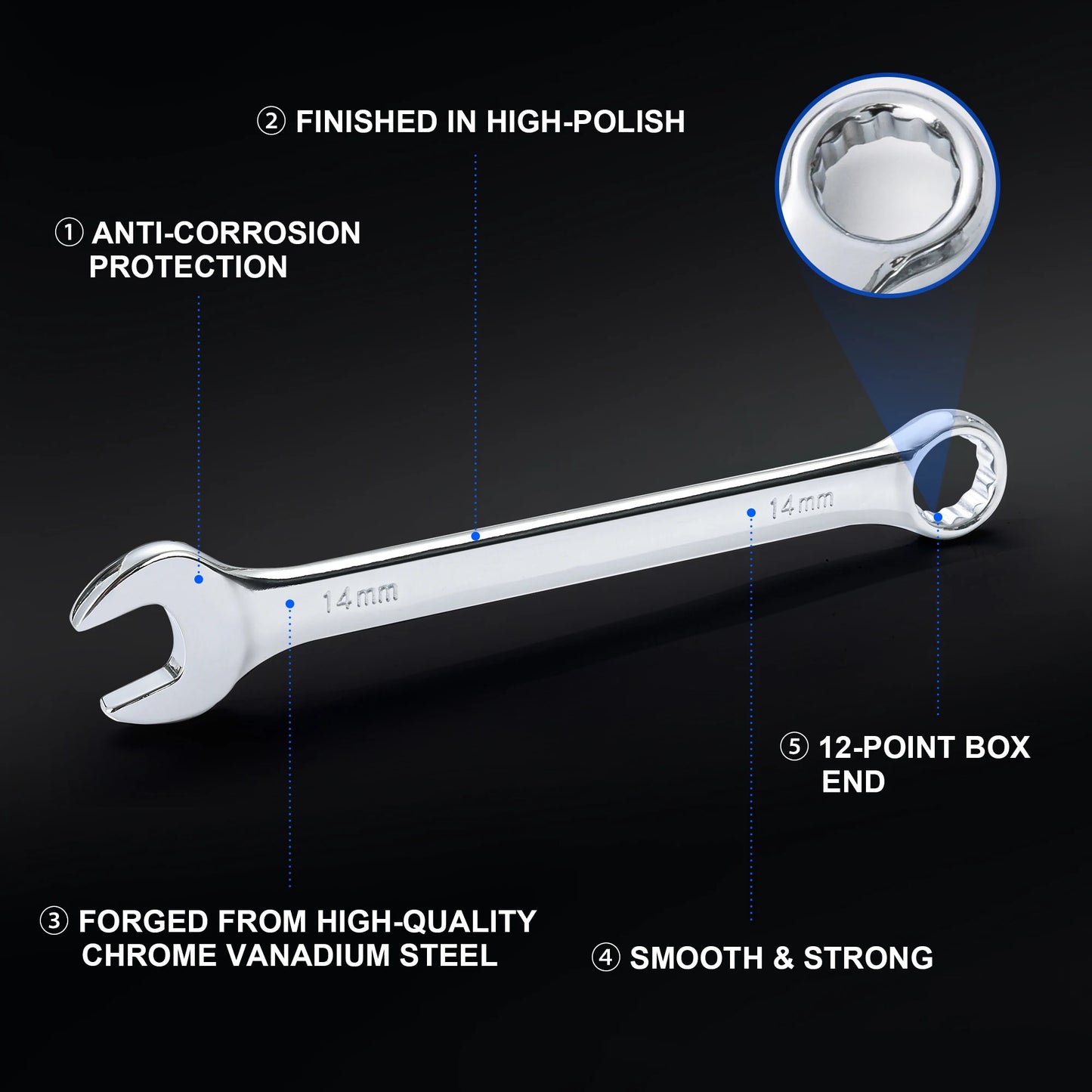 200 PCS Ratchet Wrench Hand Tools Set