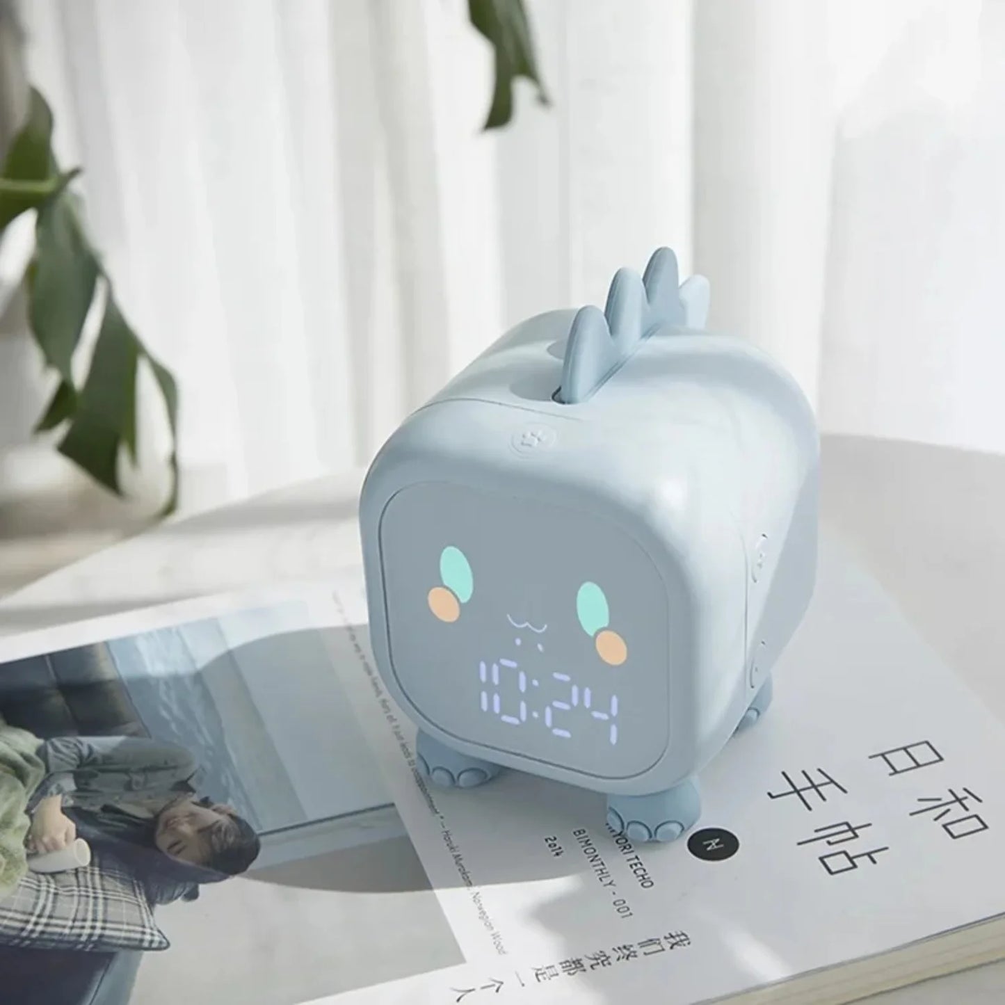 Dinosaur alarm clock girl's bedroom