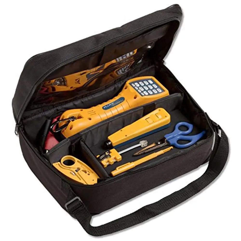 Electrical Contractor Telecom Kit I TS30 Telephone Test Set D814 Punch Down Tool Cable Stripper Probe Pic Electricians D Snips 4