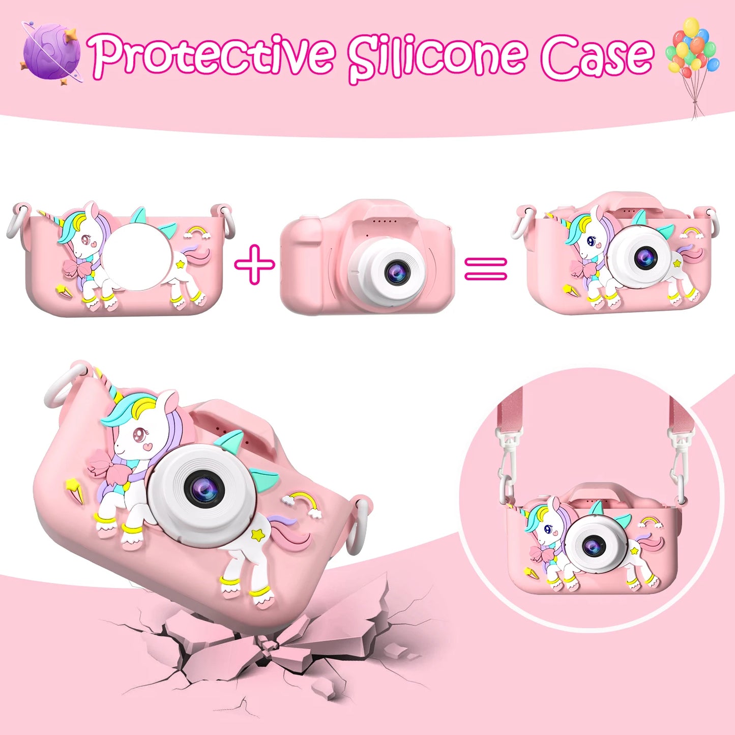 Mini Children Camera 1080P HD Digital Camera Educational