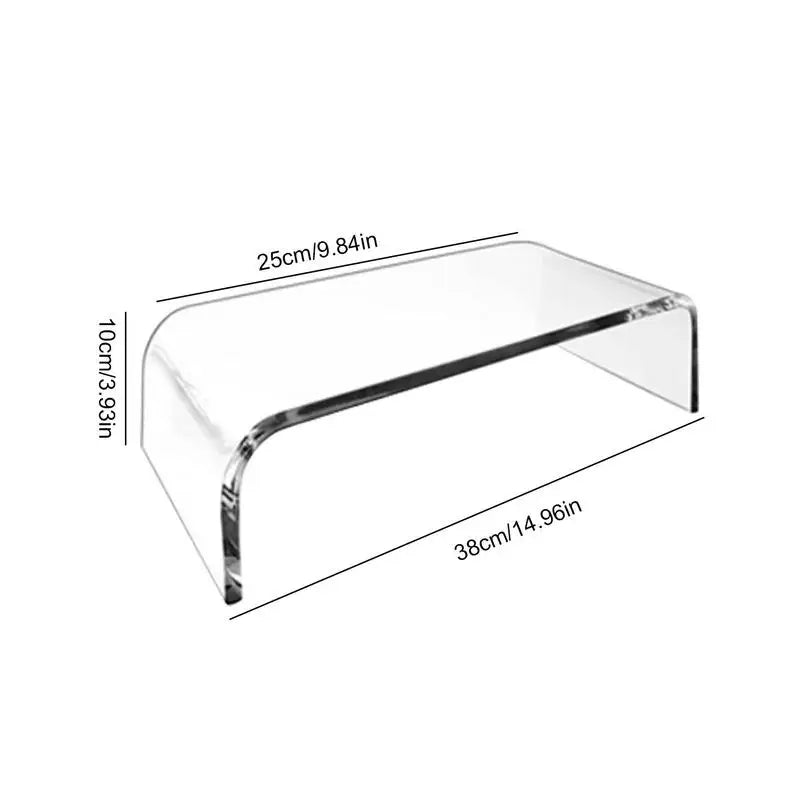 Monitor Stand Riser Transparent Acrylic Computer Monitor Holder