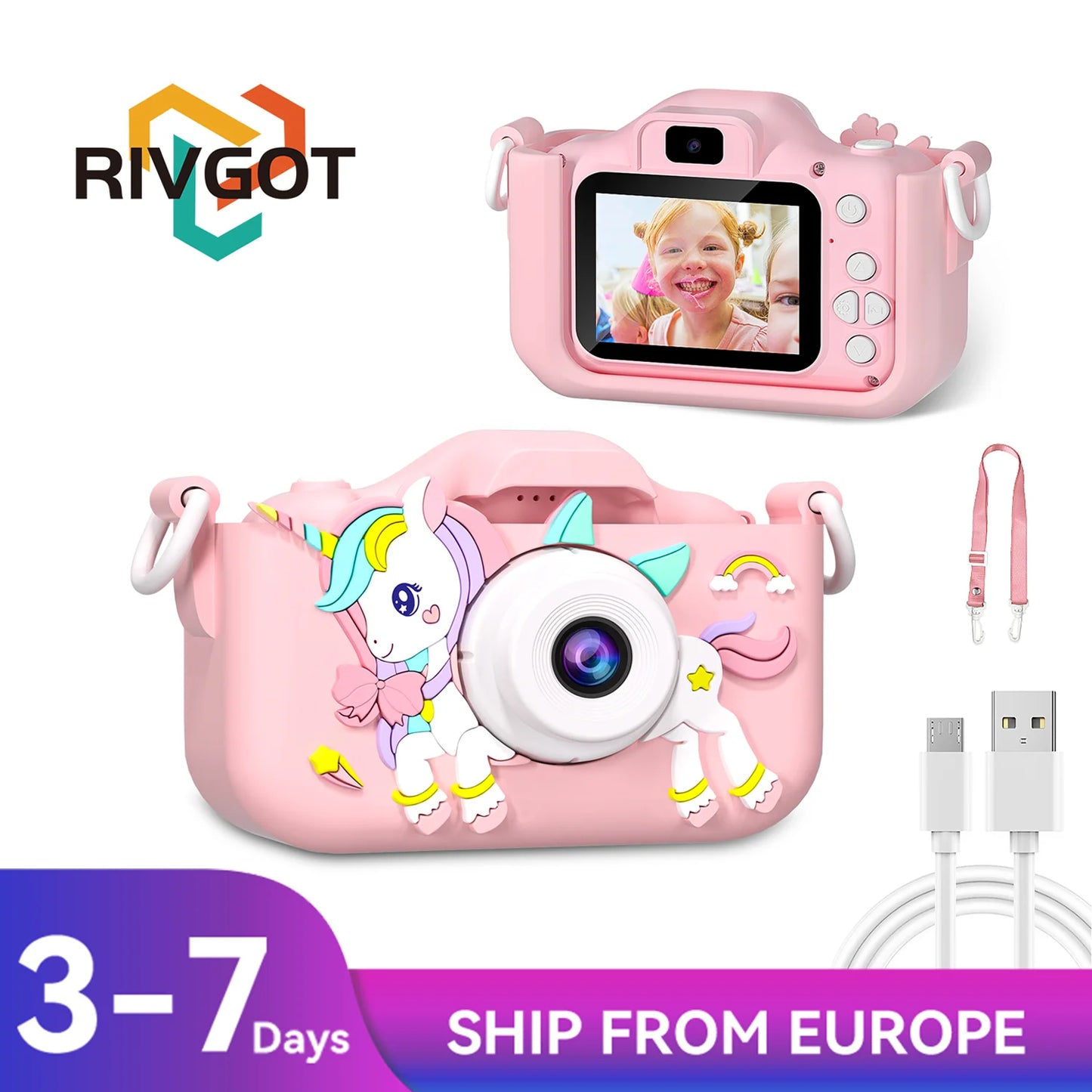 Mini Children Camera 1080P HD Digital Camera Educational