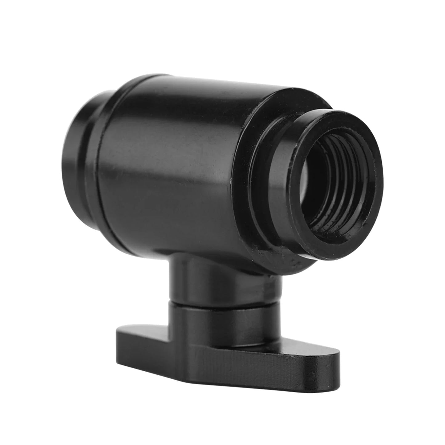Water Cooled Hard Tube Valves G1/4 in. Female Black Water Ball Valve (Black Handle) for Computer Water Cooling Systems