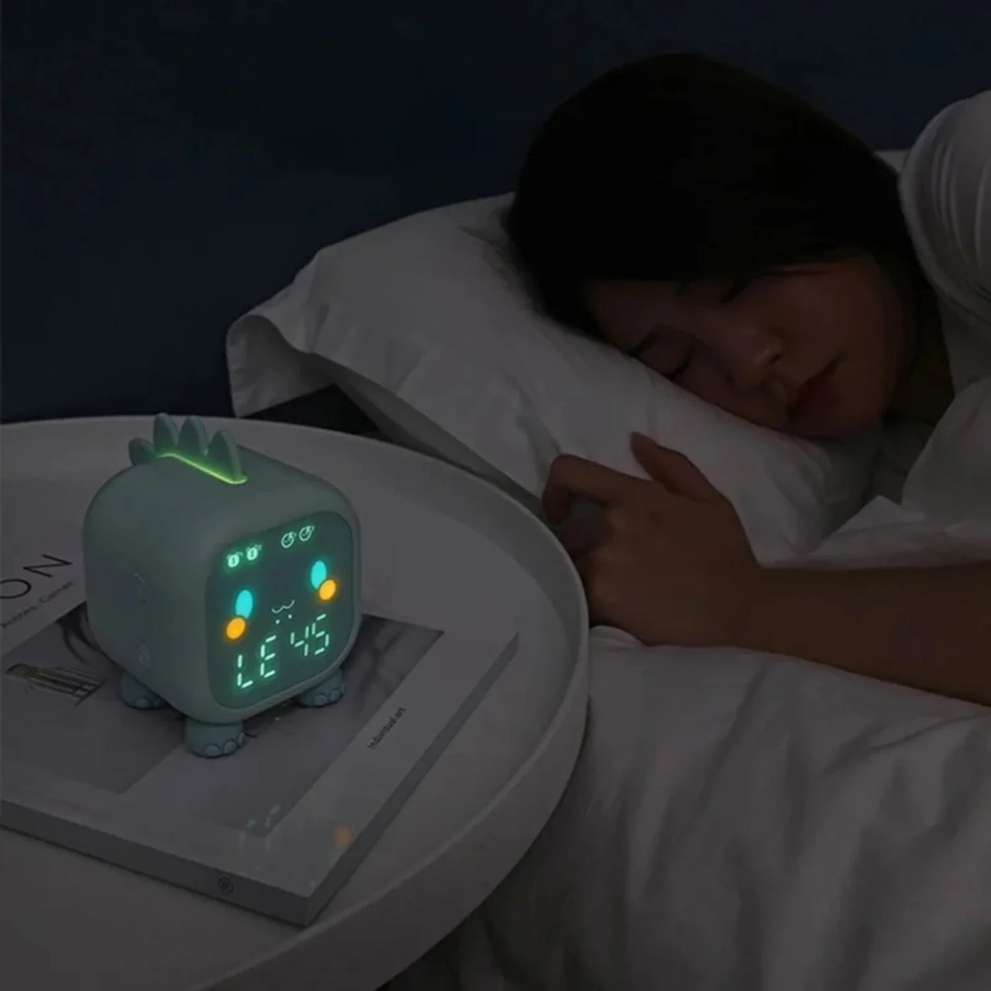 Dinosaur alarm clock girl's bedroom