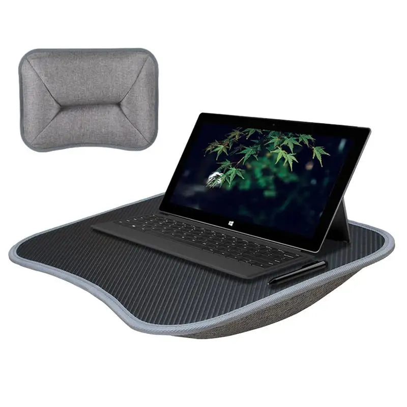 Laptop Lap Desk With Soft Pillow Cushion