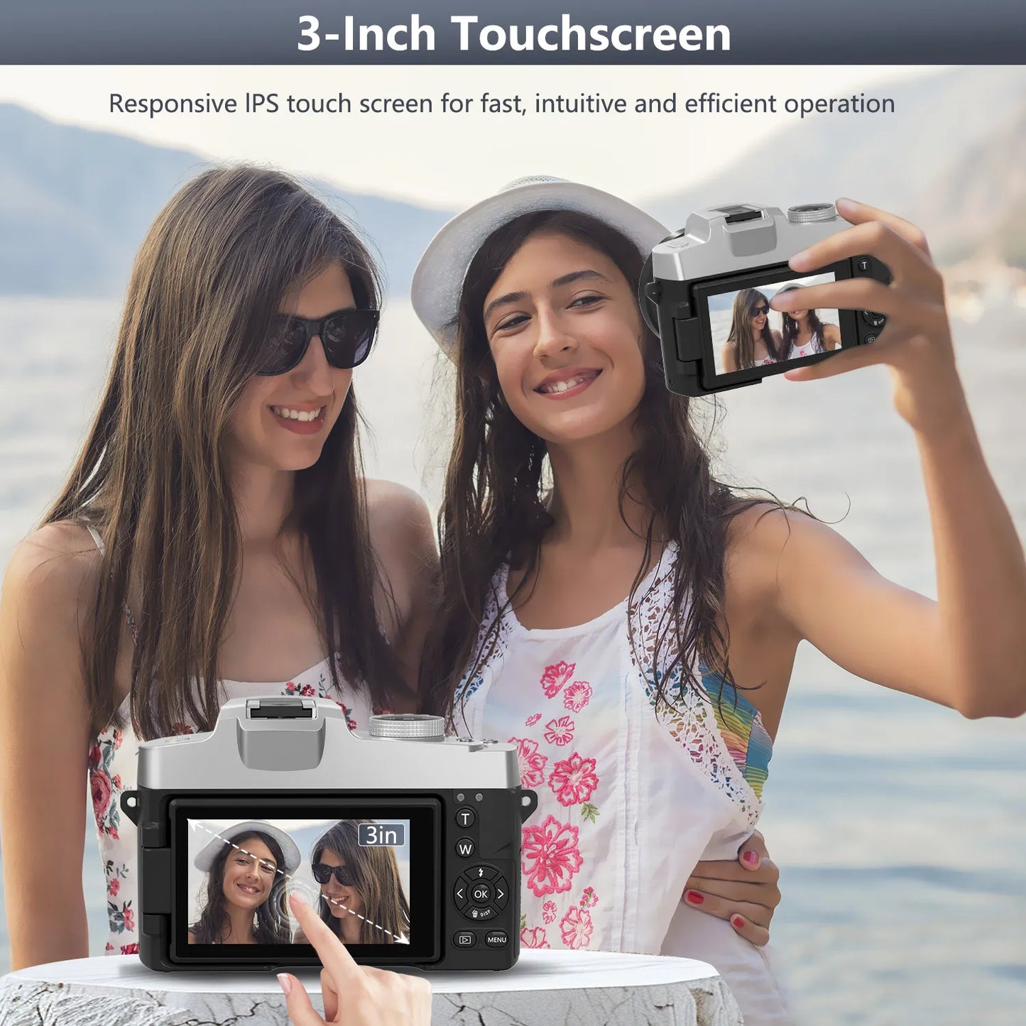 75MP Digital Camera for Photography & Video