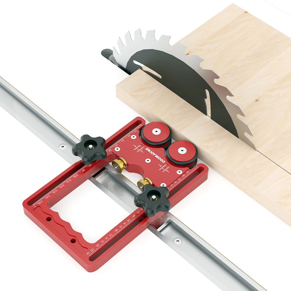 One-Way Double Wheel Woodworking Baffle Compact Lightweight Design Precision Tool