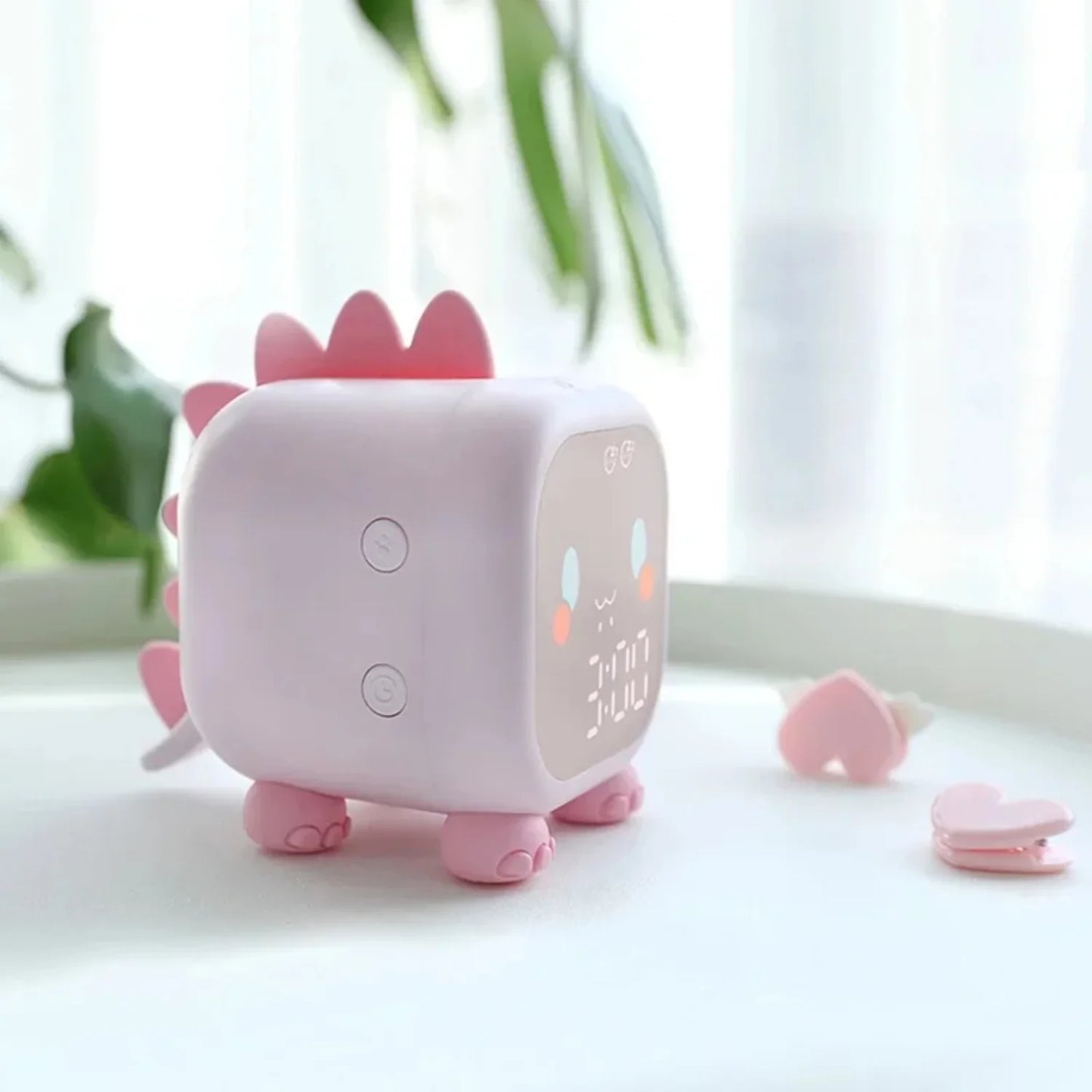 Dinosaur alarm clock girl's bedroom