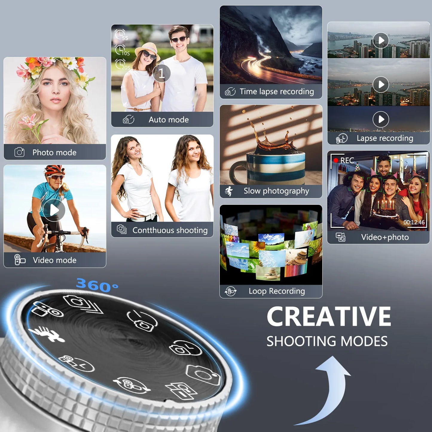 75MP Digital Camera for Photography & Video